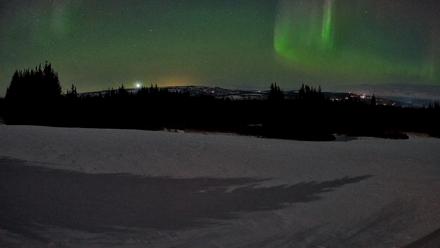 Homer Alaska Northern Lights Live Cam - Mar 22, 2026, 10:38pm AKDT