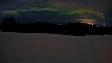 Homer Alaska Northern Lights Live Cam - Mar 19, 2026, 10:18pm AKDT