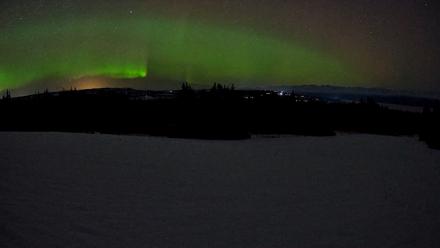Homer Alaska Northern Lights Live Cam - Feb 15, 2026, 1:00am AKST