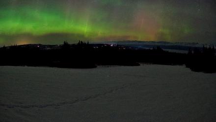 Homer Alaska Northern Lights Live Cam - Feb 22, 2026, 5:42am AKST