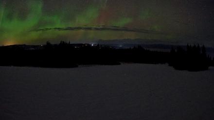 Homer Alaska Northern Lights Live Cam - Feb 16, 2026, 2:05am AKST