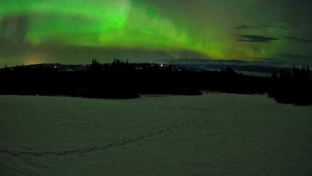 Homer Alaska Northern Lights Live Cam - Feb 22, 2026, 5:18am AKST