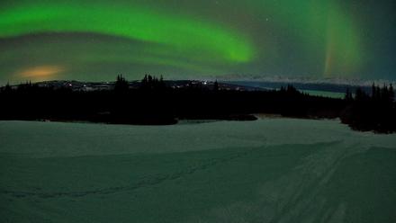 Homer Alaska Northern Lights Live Cam - Feb 21, 2026, 10:45pm AKST