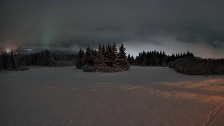 Homer Alaska Northern Lights Live Cam - Jan 14, 2026, 8:38am AKST