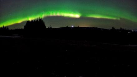 Homer Alaska Northern Lights Live Cam - Dec 22, 2025, 3:53am AKST