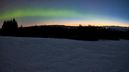 Homer Alaska Northern Lights Live Cam - Mar 26, 2026, 6:06am AKDT