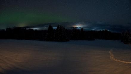 Homer Alaska Northern Lights Live Cam - Feb 13, 2026, 6:12am AKST