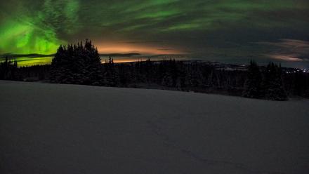 Homer Alaska Northern Lights Live Cam - Jan 10, 2026, 10:13am AKST