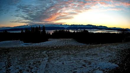 Homer Alaska Northern Lights Live Cam - Dec 1, 2025, 10:25am AKST