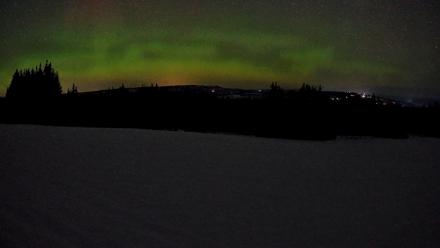 Homer Alaska Northern Lights Live Cam - Feb 20, 2026, 3:55am AKST