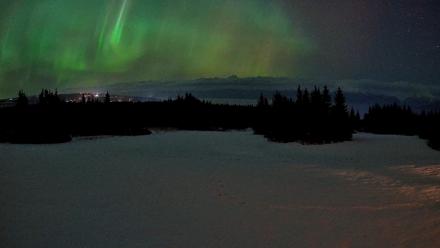 Homer Alaska Northern Lights Live Cam - Feb 15, 2026, 9:25pm AKST