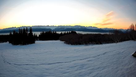 Homer Alaska Northern Lights Live Cam - Feb 16, 2026, 8:41am AKST