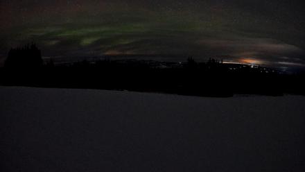 Homer Alaska Northern Lights Live Cam - Feb 18, 2026, 2:42am AKST