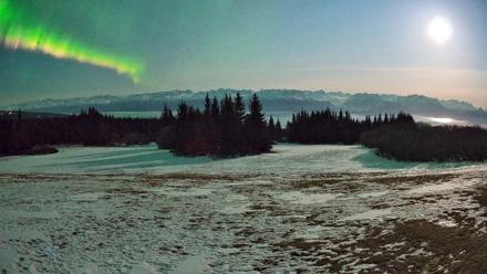 Homer Alaska Northern Lights Live Cam - Apr 1, 2026, 11:29pm AKDT