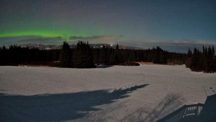 Homer Alaska Northern Lights Live Cam - Feb 24, 2026, 12:08am AKST