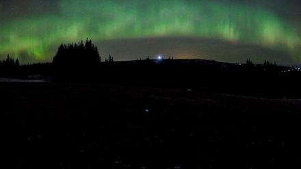 Homer Alaska Northern Lights Live Cam - Dec 23, 2025, 3:52am AKST