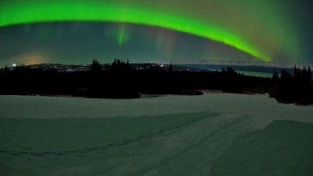 Homer Alaska Northern Lights Live Cam - Feb 21, 2026, 10:15pm AKST