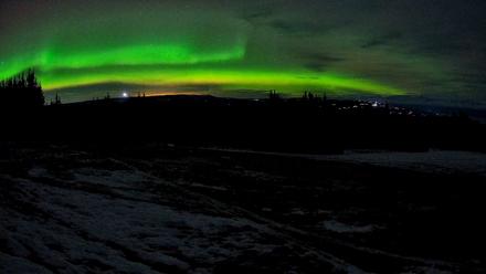 Homer Alaska Northern Lights Live Cam - Feb 6, 2026, 10:11pm AKST