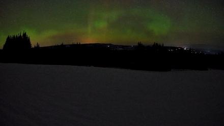 Homer Alaska Northern Lights Live Cam - Feb 20, 2026, 3:34am AKST