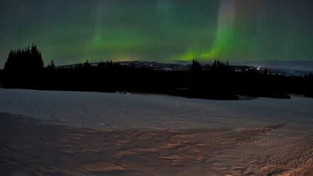 Homer Alaska Northern Lights Live Cam - Mar 22, 2026, 10:55pm AKDT