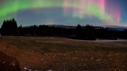 Homer Alaska Northern Lights Live Cam - Dec 12, 2025, 7:56am AKST