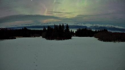 Homer Alaska Northern Lights Live Cam - Jan 21, 2026, 1:26am AKST