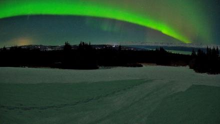 Homer Alaska Northern Lights Live Cam - Feb 21, 2026, 10:15pm AKST