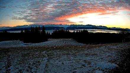 Homer Alaska Northern Lights Live Cam - Dec 1, 2025, 10:20am AKST