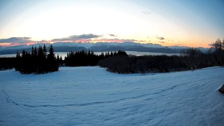 Homer Alaska Northern Lights Live Cam - Feb 15, 2026, 8:39am AKST