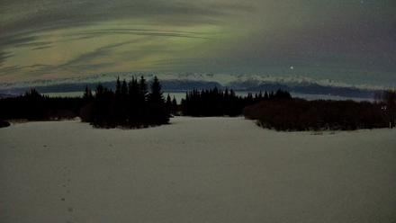 Homer Alaska Northern Lights Live Cam - Jan 20, 2026, 8:27pm AKST
