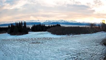 Homer Alaska Northern Lights Live Cam - Jan 1, 2026, 12:00pm AKST