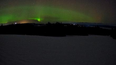 Homer Alaska Northern Lights Live Cam - Feb 15, 2026, 12:56am AKST