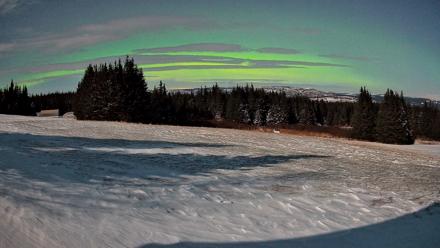 Homer Alaska Northern Lights Live Cam - Dec 29, 2025, 1:59am AKST
