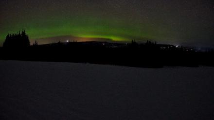 Homer Alaska Northern Lights Live Cam - Feb 20, 2026, 2:33am AKST