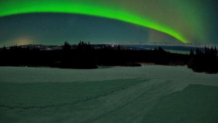 Homer Alaska Northern Lights Live Cam - Feb 21, 2026, 10:12pm AKST
