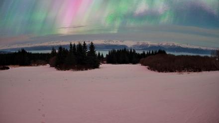 Homer Alaska Northern Lights Live Cam - Jan 20, 2026, 6:22am AKST