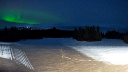 Homer Alaska Northern Lights Live Cam - Feb 15, 2026, 7:55pm AKST