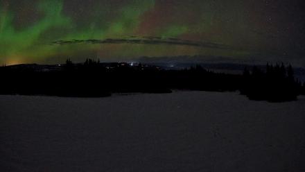 Homer Alaska Northern Lights Live Cam - Feb 16, 2026, 2:05am AKST