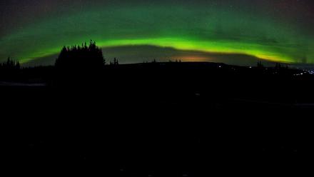 Homer Alaska Northern Lights Live Cam - Dec 24, 2025, 12:03am AKST