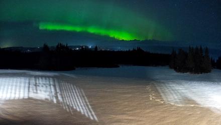 Homer Alaska Northern Lights Live Cam - Feb 15, 2026, 8:14pm AKST