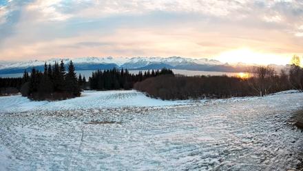 Homer Alaska Northern Lights Live Cam - Jan 1, 2026, 11:58am AKST