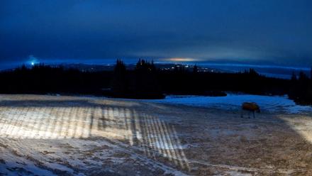 Homer Alaska Northern Lights Live Cam - Feb 9, 2026, 7:20pm AKST