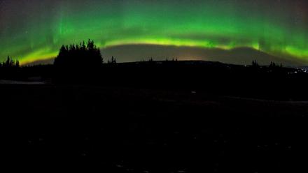 Homer Alaska Northern Lights Live Cam - Dec 22, 2025, 3:46am AKST