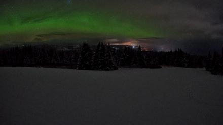 Homer Alaska Northern Lights Live Cam - Feb 13, 2026, 1:29am AKST