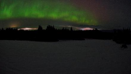 Homer Alaska Northern Lights Live Cam - Feb 19, 2026, 3:38am AKST