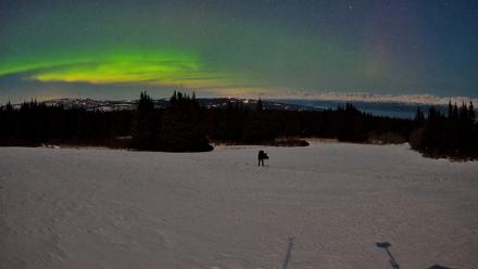 Homer Alaska Northern Lights Live Cam - Mar 23, 2026, 11:36pm AKDT