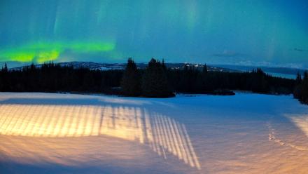 Homer Alaska Northern Lights Live Cam - Feb 14, 2026, 7:25pm AKST