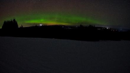 Homer Alaska Northern Lights Live Cam - Feb 20, 2026, 1:32am AKST