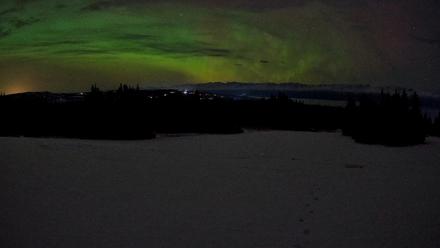 Homer Alaska Northern Lights Live Cam - Jan 24, 2026, 1:11am AKST