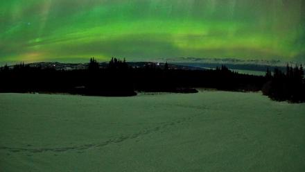Homer Alaska Northern Lights Live Cam - Feb 21, 2026, 11:43pm AKST